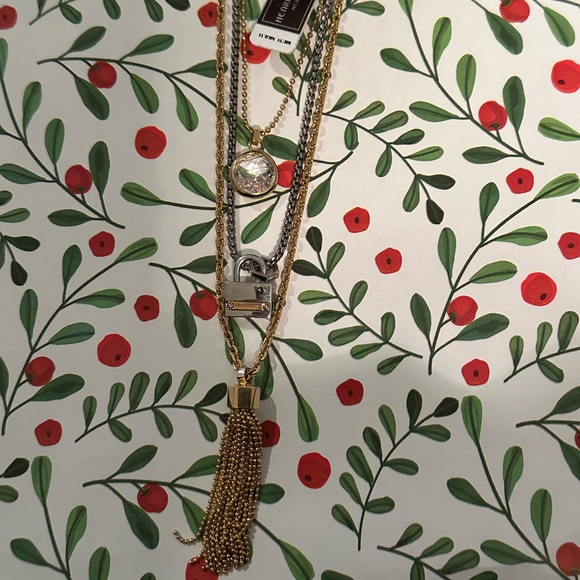 Stunning NWT Henri Bendel Multi Strand Urban Utility Triple Tassel  15" 17” 20” - Picture 7 of 15